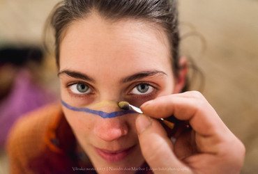 Edina prebivalka svojega plemena / Babičine pravljice <em>Foto: Dejan Bulut / © Narodni dom Maribor</em>