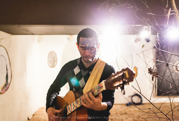 Edina prebivalka svojega plemena / Babičine pravljice <em>Foto: Dejan Bulut / © Narodni dom Maribor</em>