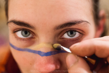 Edina prebivalka svojega plemena / Babičine pravljice <em>Foto: Dejan Bulut / © Narodni dom Maribor</em>