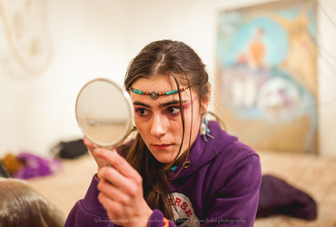 Edina prebivalka svojega plemena / Babičine pravljice <em>Foto: Dejan Bulut / © Narodni dom Maribor</em>