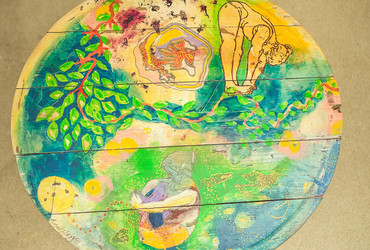 Edina prebivalka svojega plemena / Babičine pravljice <em>Foto: Dejan Bulut / © Narodni dom Maribor</em>