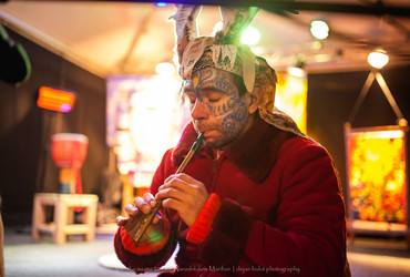 Edina prebivalka svojega plemena / Babičine pravljice <em>Foto: Dejan Bulut / © Narodni dom Maribor</em>