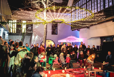 Edina prebivalka svojega plemena / Babičine pravljice <em>Foto: Dejan Bulut / © Narodni dom Maribor</em>