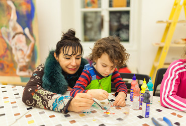 Majhne glave, velike ideje! <em>Foto: © Dejan Bulut / Arhiv Narodni dom Maribor</em>