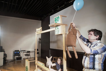 Lutkovna predstava PU & ustvarjalnice <em>Foto: Boštjan Vertuš</em>