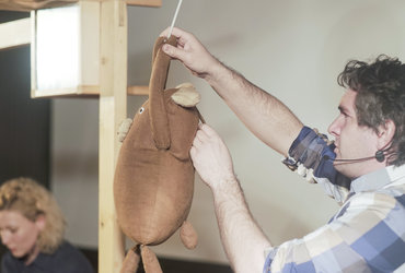 Lutkovna predstava PU & ustvarjalnice <em>Foto: Boštjan Vertuš</em>