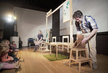 Lutkovna predstava PU & ustvarjalnice <em>Foto: Boštjan Vertuš</em>