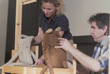 Lutkovna predstava PU & ustvarjalnice <em>Foto: Boštjan Vertuš</em>