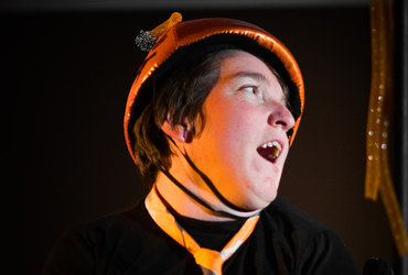 Lutkovna predstava MODRI KRALJ INUS & ustvarjalnice <em>Foto: Boštjan Vertuš</em>