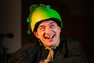 Lutkovna predstava MODRI KRALJ INUS & ustvarjalnice <em>Foto: Boštjan Vertuš</em>