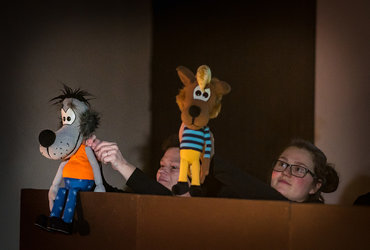 Lutkovna predstava MODRI KRALJ INUS & ustvarjalnice