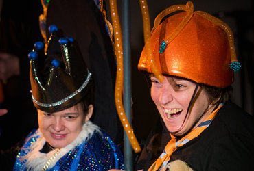 Lutkovna predstava MODRI KRALJ INUS & ustvarjalnice <em>Foto: Boštjan Vertuš</em>