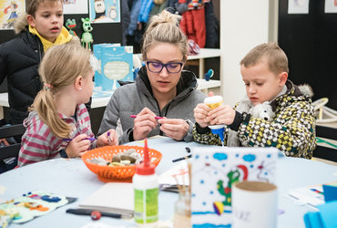 Ustvarjalnice, čitalnica & koncert Zimska pesem <em>Foto: Filip Čerček</em>