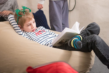 Ustvarjalnice, čitalnica & koncert Zimska pesem <em>Foto: Filip Čerček</em>