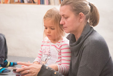 Ustvarjalnice, čitalnica & koncert Zimska pesem <em>Foto: Filip Čerček</em>