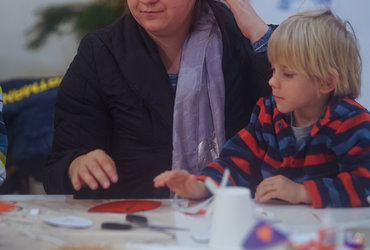 Knedl in škrat Bobek & ustvarjalnice <em>Foto: Boštjan Vertuš</em>