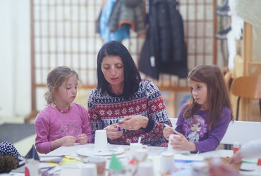 Knedl in škrat Bobek & ustvarjalnice <em>Foto: Boštjan Vertuš</em>