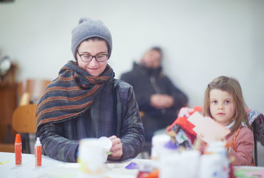 Knedl in škrat Bobek & ustvarjalnice <em>Foto: Boštjan Vertuš</em>