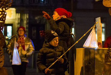 Po poti Lumine: Osvetljena pot z delavnico »Pobarvajmo si svet« <em>Foto: Boštjan Selinšek </em>