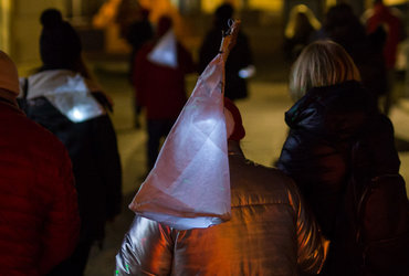 Po poti Lumine: Osvetljena pot z delavnico »Pobarvajmo si svet« <em>Foto: Boštjan Selinšek </em>