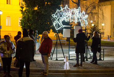 Po poti Lumine: Osvetljena pot z delavnico »Pobarvajmo si svet« <em>Foto: Boštjan Selinšek </em>