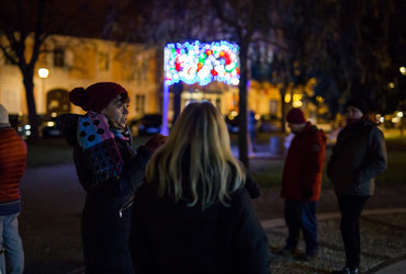 Po poti Lumine: Osvetljena pot z delavnico »Pobarvajmo si svet« <em>Foto: Boštjan Selinšek </em>