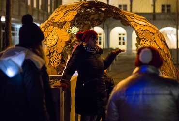 Po poti Lumine: Osvetljena pot z delavnico »Pobarvajmo si svet« <em>Foto: Boštjan Selinšek </em>