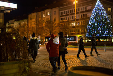 Po poti Lumine: Osvetljena pot z delavnico »Pobarvajmo si svet« <em>Foto: Boštjan Selinšek </em>