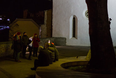 Po poti Lumine: Osvetljena pot z delavnico »Pobarvajmo si svet« <em>Foto: Boštjan Selinšek </em>