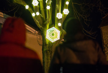 Po poti Lumine: Osvetljena pot z delavnico »Pobarvajmo si svet« <em>Foto: Boštjan Selinšek </em>