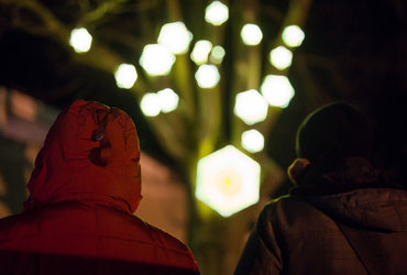 Po poti Lumine: Osvetljena pot z delavnico »Pobarvajmo si svet« <em>Foto: Boštjan Selinšek </em>