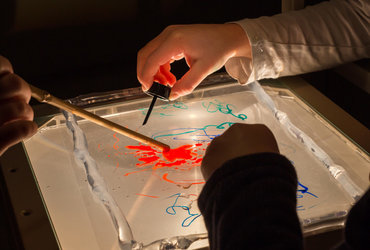 Po poti Lumine: Osvetljena pot z delavnico »Pobarvajmo si svet« <em>Foto: Boštjan Selinšek </em>