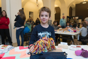 Knedl in škrat Bobek & ustvarjalnice <em>Foto: Boštjan Vertuš</em>