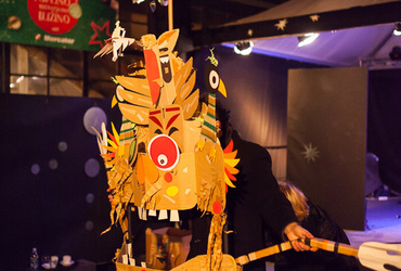 Totem, Pliš in snowboard... :-) <em>Foto: ©Dejan Bulut za Narodni dom Maribor</em>