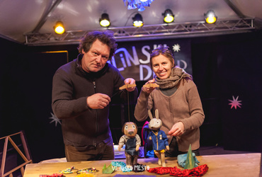 Zdaj vemo, zakaj pes teče za zajcem! <em>Foto: ©Dejan Bulut za Narodni dom Maribor</em>