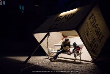 Marko Crnobrnja - Past za bralce <em>Foto: ©Saša Huzjak/Arhiv Vetrinjski dvor - Narodni dom Maribor</em>