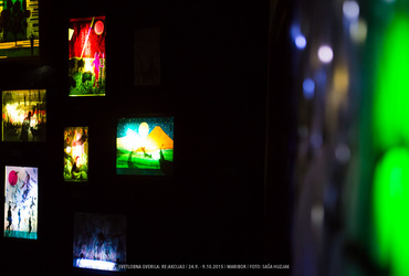 Tina Drčar - Električni kolaži <em>Foto: ©Saša Huzjak/Arhiv Vetrinjski dvor - Narodni dom Maribor</em>