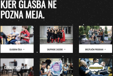 Kolaž 6 slik z različnimi glasbenimi dejavnostmi <em>Foto: KUD CODA</em>