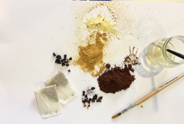 KAVA, ČAJ, CURRY IN SOK NA PAPIRJU