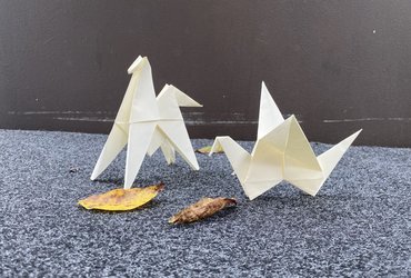 ORIGAMI IN KINETIČNA UMETNOST