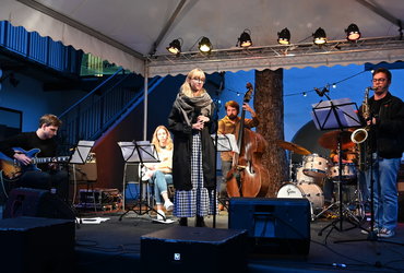 PRAZNIČNI KONCERT MLADIH JAZZ GLASBENIKOV <em>Foto: Slavko Rajh</em>
