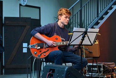 PRAZNIČNI KONCERT MLADIH JAZZ GLASBENIKOV <em>Foto: Slavko Rajh</em>