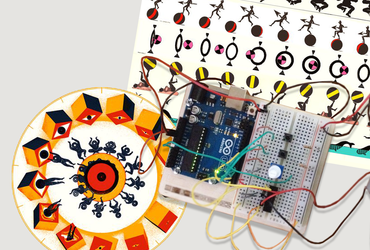 IZDELAVA MINI ZOETROPA (9-14 LET)